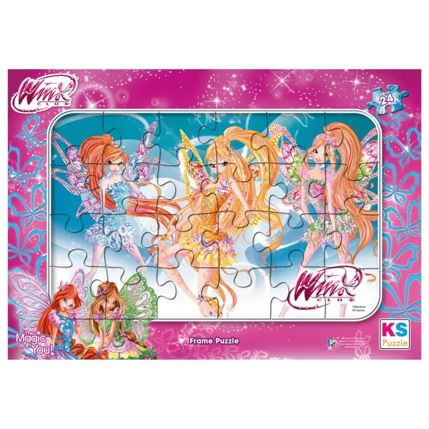 Winx Frame Puzzle 24 Parça - 1