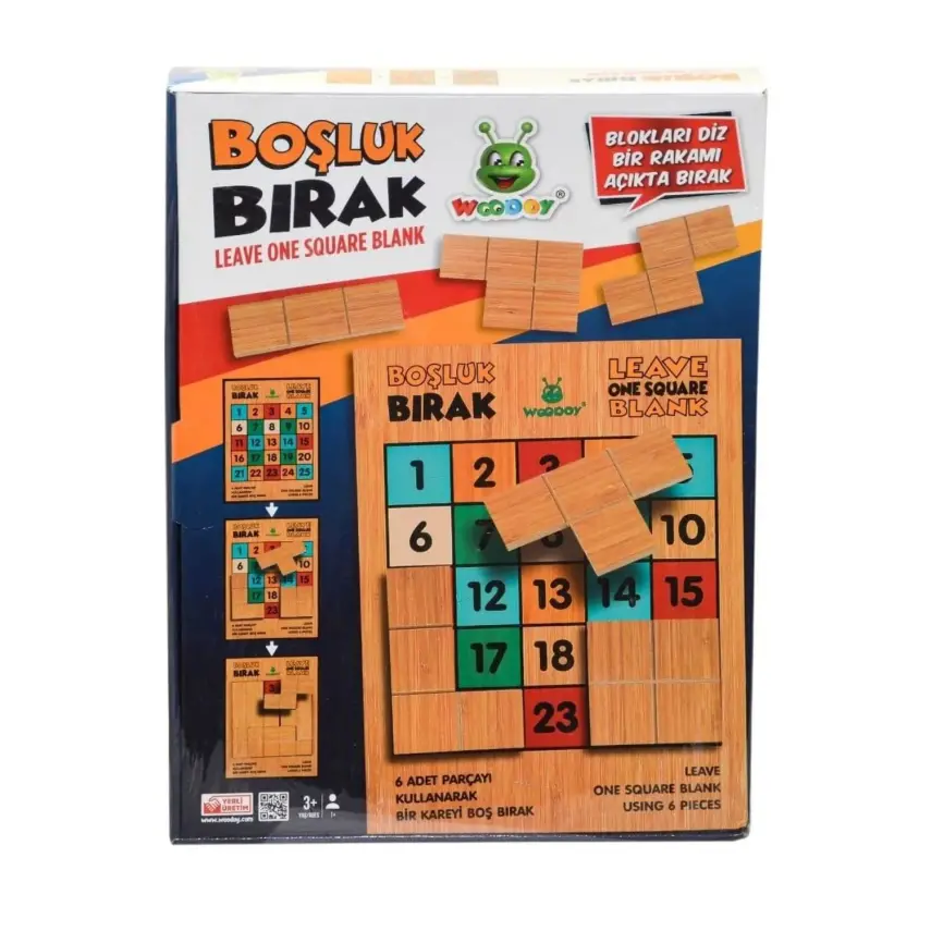Woodoy Ahşap Boşluk Bırakma Oyunu - 1