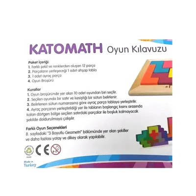 Woodoy Ahşap Katomath Zeka Oyunu (1)