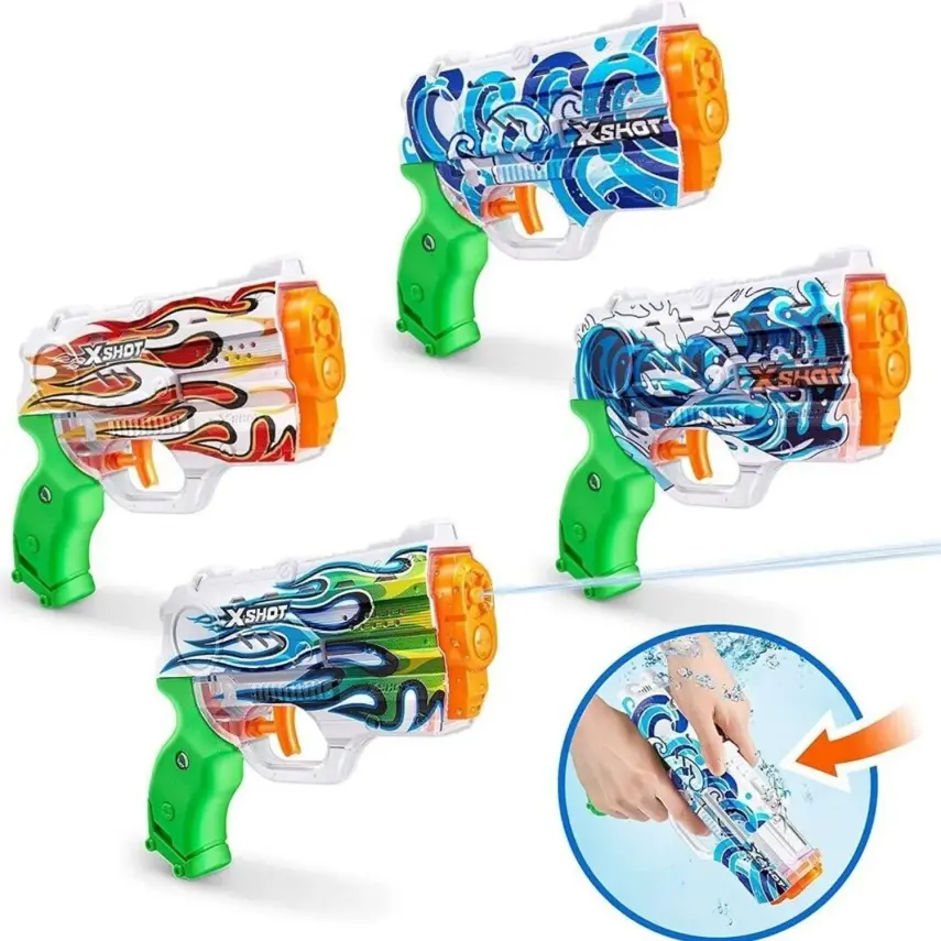 X-Shot Water Su Tabancası Nano Fast-Fıll Skins 100Ml - 1