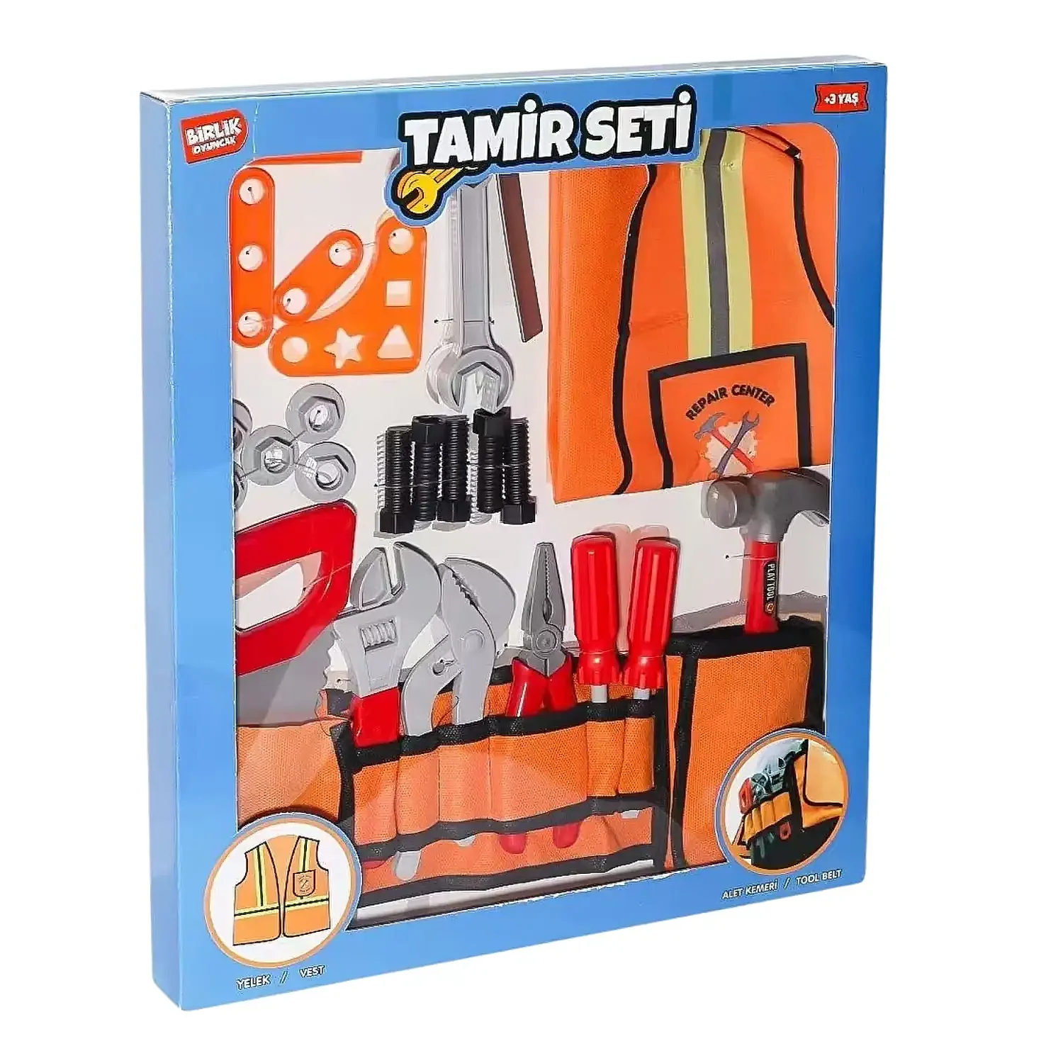 Yelekli-Kemerli Tamir Setim Vakumlu