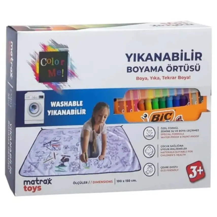 Yıkanabilir Kalemli Boya Örtüsü - 1