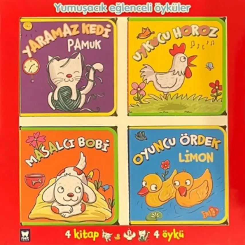 Yumuşacık Eğlenceli Öyküler 4lü Set - 1