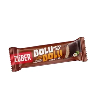 Züber Dolu Dolu Meyve Bar Fındık Ezmeli 30 gr.