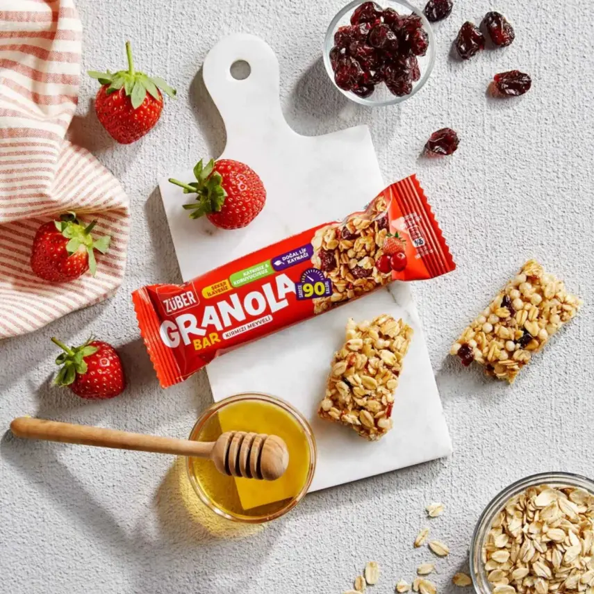 Züber Granola Bar Orman Meyveli 25gr - 3