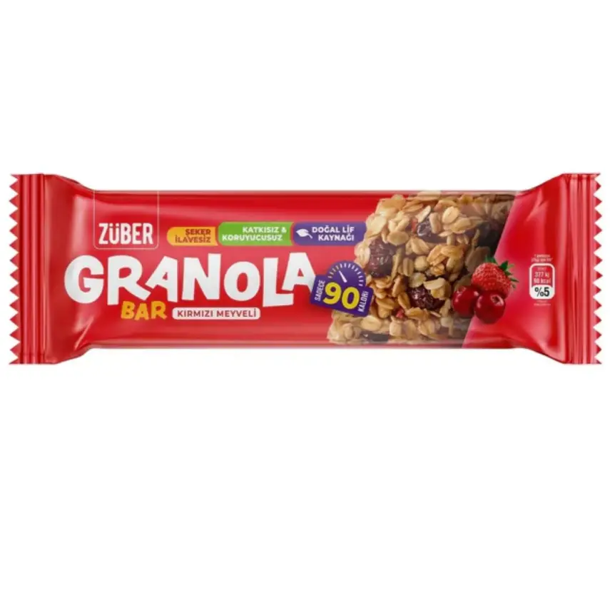Züber Granola Bar Orman Meyveli 25gr - 1