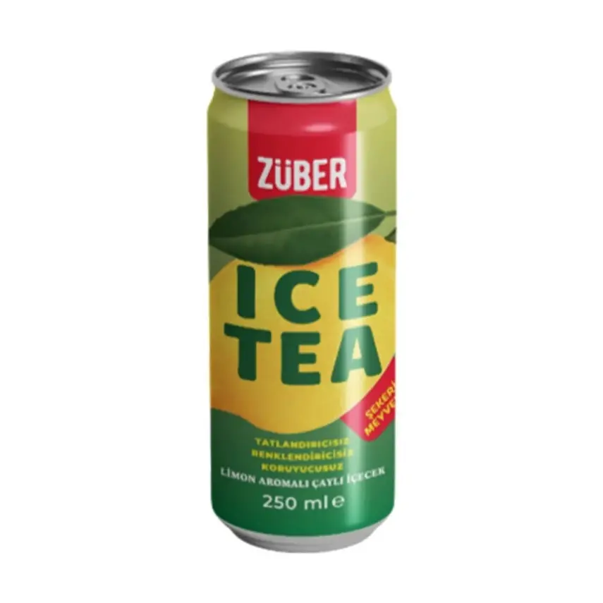 Züber Ice Tea Limon Aromalı 250ml  - 2