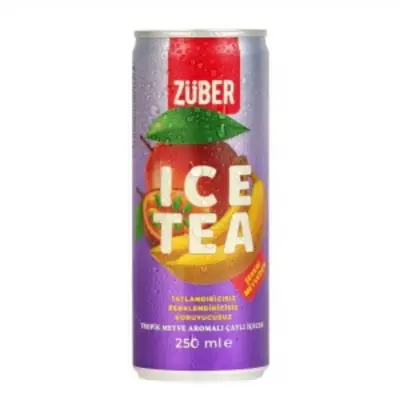 Züber Ice Tea Tropik Meyve Aromalı 250ml 