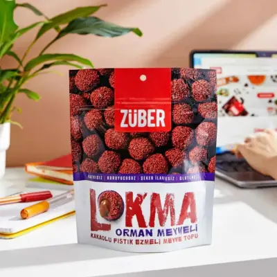 Züber Lokma Orman Meyveli Fıstık Ezmeli 96Gr*3 (1)