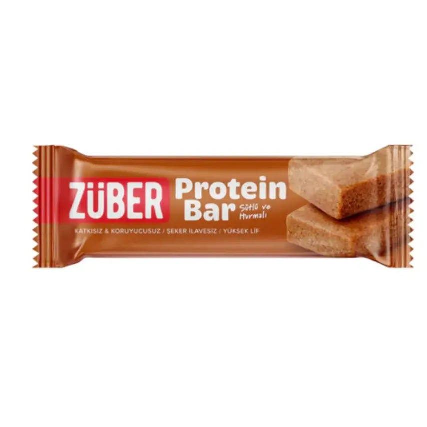 Züber Protein Bar Sütlü Hurmalı 35 gr - 1
