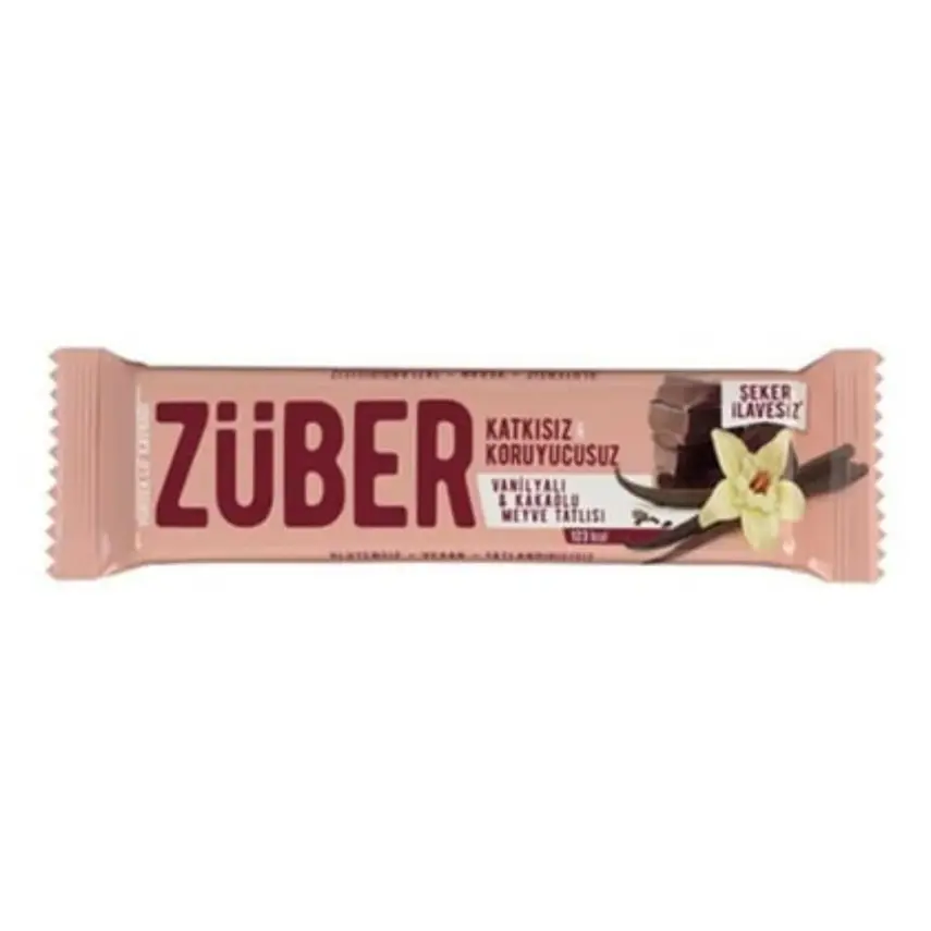 Züber Vanilya Ve Kakaolu Meyve Bar 40gr - 1