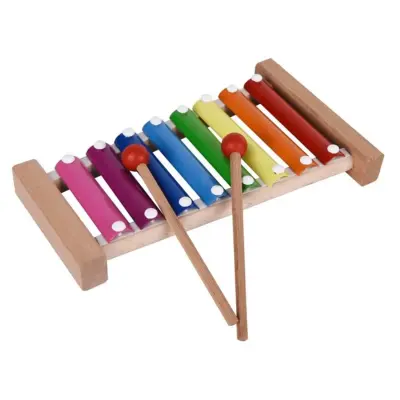 Zuzu Toys Ahşap Ksilofon 8 Notalı - 1